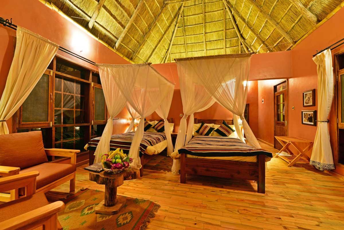 Primate Lodge Kibale Kampala Bagian luar foto